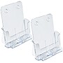 Azar 8.5" x 11" Brochure Holder, Desktop/Countertop, Vertical/Horizontal, Acrylic, Clear, 2/Pack (252387-2PK)~#|#~DABDEBC7-9173-4029-AD627D9C056A0798_sc7