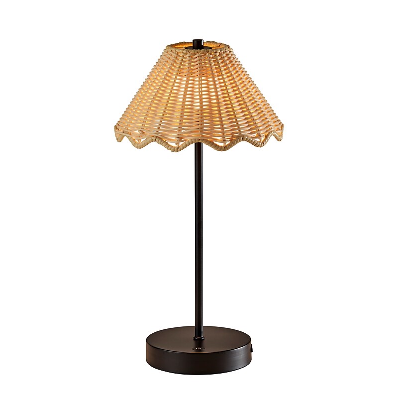Adesso Stevie LED Table Lamp, Black (4082-01) image 1