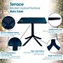 Regency Niche Terrace 5-Piece Square Dining Set, 31.5"D x 31.5"W, Coastal Navy (TOB3131NV41NV)~#|#~DAC860AB-21DA-4CA8-BD361BAB9CFEA015_sc7