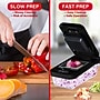 Brentwood All-in-One Plastic Food Chopper & Mandoline, Black (KA-5026BK)~#|#~DAC86F58-4471-4C93-9866FAB60FDC7B45_sc7