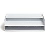 U Brands The Perforated Collection Metal Front Loading Letter Tray, Letter Size, White (5718U01-06)~#|#~DAC9A188-DFDC-4C80-977E558DC25C730A_sc7