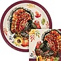 Say Hooray! Bountiful Bird Thanksgiving Paper Plates and Napkins Set, Multicolored, 48/Pack (DTC9850E2G)~#|#~DACAFF5B-4AB2-4A81-814C0380453A6222_sc7