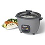Starfrit SRFT024739 10-Cup Electric Rice Cooker with Ceramic Pot, Gray~#|#~DACC0187-580F-4252-9E12B0F7630515B7_sc7