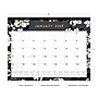 2027 Blue Sky Baccara Dark 22" x 17" Monthly Desk Pad Calendar, Black/Gold (110215-27)~#|#~DACE2ED0-B65B-4625-92CC6DCDD18C178C_sc7