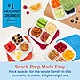 bentgo Easyboxes Snack Bento Box Set, 4-Compartment, Classic Colors, 16 oz. (BEBSNK-CL)~#|#~DACF6531-DE69-4ABE-AE2F0F9D189BABA9_sc7