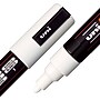 POSCA PC-5M Water Based Paint Marker, Medium Bullet Tip, White, 3/Pack (UBCPC5MWHITE-3)~#|#~DAD3EFB5-8FDF-4222-A5F9160D04ED45D9_sc7