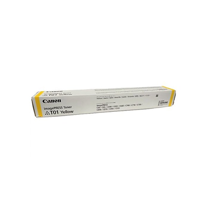 Canon T01 8069C001AA Yellow Toner Cartridge | Staples