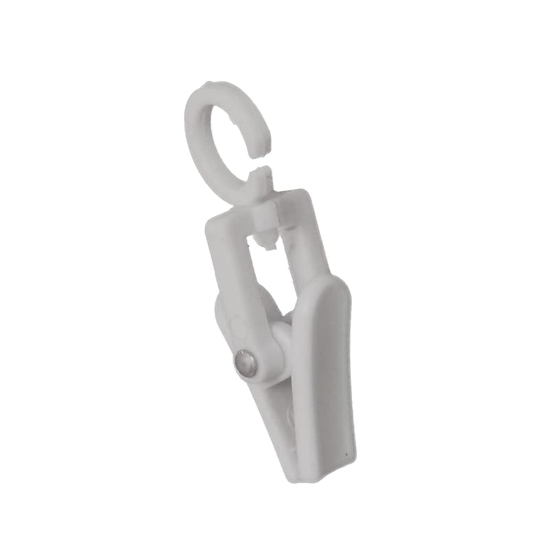 Nahanco 2" Clever Clip, White, 100/Box (CC2W) image 1