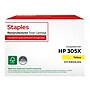 Staples Remanufactured Yellow Extra High Yield Toner Cartridge Replacement for HP 305A (TRCE412AJDS/STCE412AJDS)~#|#~DAD9749F-8504-43AF-9084779A4A88BC0D_sc7