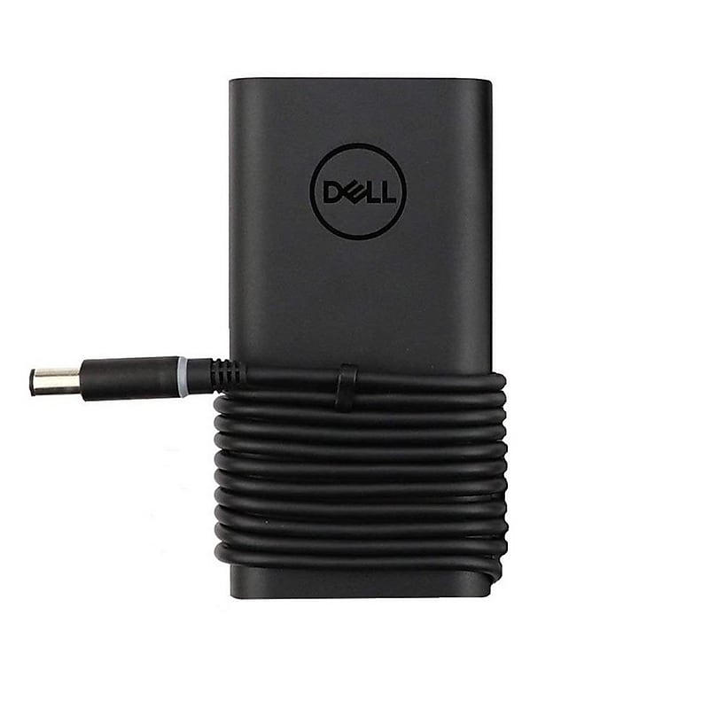 Dell 90W AC Adapter for Dell Laptops, Black (P0PT9) image 1