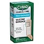 Curad Truly Ouchless 3/4" x 3" Silicone Adhesive Bandages, Beige, 20 Bandages/Box, 24/Carton (CUR5002V1)~#|#~dae0cbdc-71e6-4b6b-8ead95f125d7b7c5_sc7