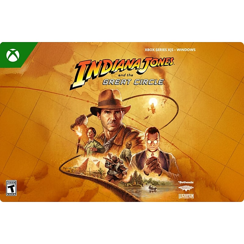 Indiana Jones and the Great Circle, Xbox Series X/S, PC, Digital Code (1040707B699900) image 1