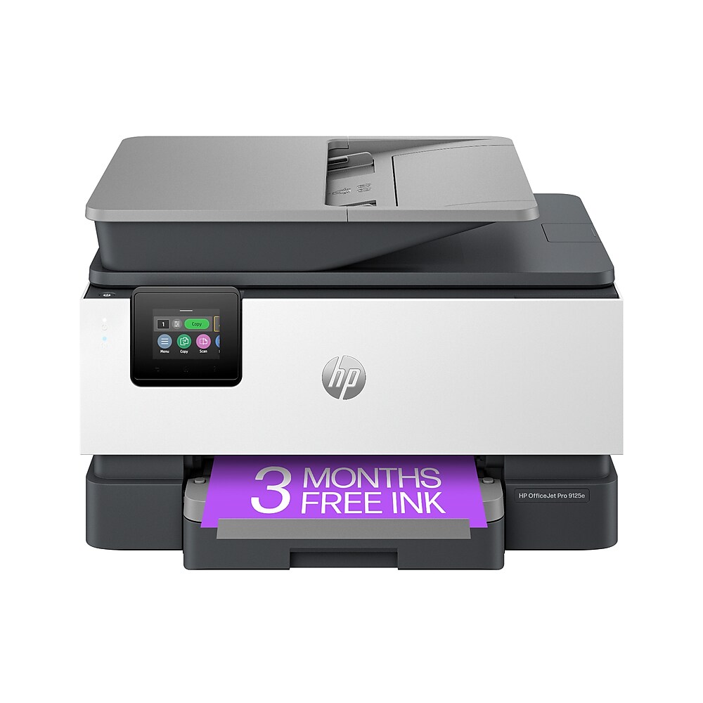 HP OfficeJet Pro 9125e all-in-one wireless color inkjet printer