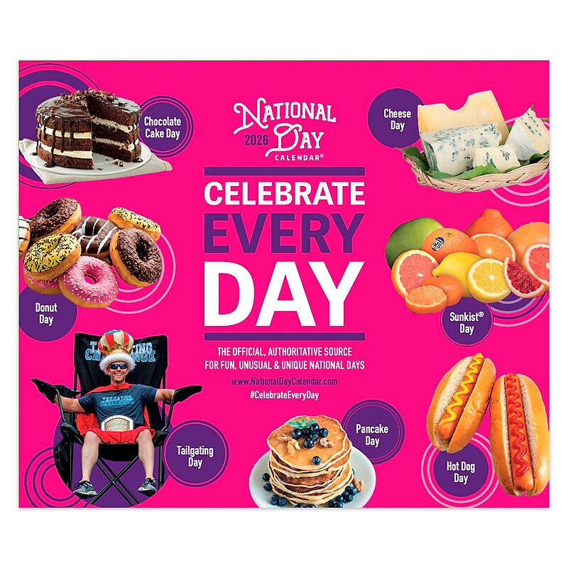 2026 BrownTrout National Day 6.06" x 5.13" Day-to-Day Calendar (9781529854640) image 1