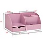 Staples 7-Compartment Plastic Desk Organizer, Dusty Pink (ST63870)~#|#~DAEB573C-ECEA-4A08-A9334A5A94AAA5F3_sc7