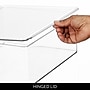 interDesign Binz Stackable Plastic Desk Organizer, Clear (40217)~#|#~DAF26A08-A6F1-46BB-9742CB137C4872E0_sc7