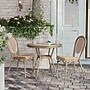Flash Furniture Lourdes Indoor/Outdoor French Bistro Table, Natural/White (SDA64280NATWHLN)~#|#~DAF77E4F-EF06-4068-953D2CA8D3C521AD_sc7
