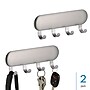 iDESIGN Hooks, Brushed Nickel, Stainless Steel, 2/Pack (28164M2)~#|#~DAF834D7-98DE-44B1-AD25FEEE3BB42E40_sc7