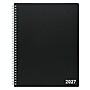 2027 Staples 8" x 11" Weekly & Monthly Appointment Book, Plastic Cover, Assorted Colors (ST12940-27)~#|#~DAFCB4E0-7F7D-4F94-98F35E5577492648_sc7