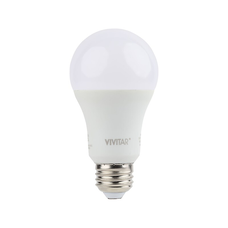 Vivitar Wi-Fi 40W Equivalent A19 LED Smart Light Bulb, Soft White (LB45-NOC) image 1