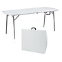 NPS Heavy Duty Fold-in-Half Table, 30 x 72, Speckled Gray (BMFIH30721)~#|#~DAFE4317-FC8F-4501-A6B70D6FFA942AEE_sc7