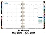 2026-2027 Excello Brands 8.5" x 11" Academic Weekly & Monthly Planner, Paperboard Cover, Black Floral Pink (FSHN-AY26-8511-06)~#|#~DB083885-D45B-409D-A747EEE47790AEE7_sc7