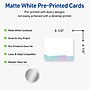 Avery Watercolors Design Matte Blank Card, White, 20/Pack (S00-F3Z)~#|#~DB093955-3870-4172-A652E08CB57CD133_sc7