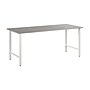Bush Business Furniture Hustle 72"W Computer Desk with Metal Legs, Platinum Gray (HUD272PG)~#|#~DB0AD736-3787-4FA5-83A763B7F61E8814_sc7