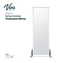 Viva Comfort 72" Mobile Rehabilitation Treatment Mirror with Locking Casters & Safety-Backed Glass, Gray (908-02-MK)~#|#~DB11B62D-F812-4E89-9EEC6E6A3B9D00FB_sc7