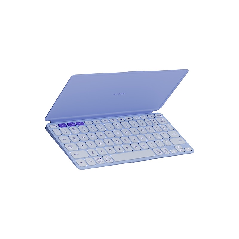 Logitech Keys-To-Go 2 Fabric 10" Keyboard for iPad, Lilac (920-012920) image 1