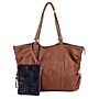 Karla Hanson Reversible Faux Leather Tote Bag, Eva Print Tan Beige (U17814TNBKE)~#|#~DB1F67FD-7E10-4B79-86E77D92D85D7DBF_sc7