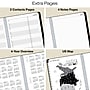 2027 Excello Brands 8.5" x 11" Weekly & Monthly Planner, Paperboard Cover, Black (ORY27-EXE811-BK)~#|#~DB204AA9-62BC-4C61-A72F593F86F01E5E_sc7