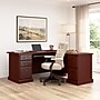 Bush Business Furniture 66"W Arlington L Shaped Desk with Drawers and Keyboard Tray, Harvest Cherry (WC65570-03K)~#|#~DB269911-9554-4095-912A6C8B8A9FA4C9_sc7