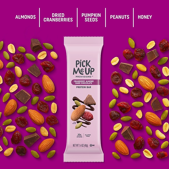 Pick Me Up Provisions™ Gluten Free Cranberry Almond Dark Chocolate