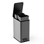 Nine Stars Step Trash Can, 2.6 Gallon, Matte Black (XZD-10-88BK)~#|#~DB32A1CF-B5F8-421B-94F8B67C8FB24B93_sc7