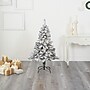 Nearly Natural Flocked Rock Springs Spruce Artificial Christmas Tree, 4' (T1744)~#|#~DB35B1C3-29F9-4A2E-84C6FEB70EE32F63_sc7