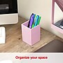Staples Plastic Pen Cup, Dusty Pink (ST63861)~#|#~DB35F805-6027-47CA-9BDB9F6BFE80209A_sc7