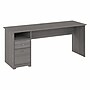 Bush Furniture Cabot 72"W Computer Desk with Drawers, Modern Gray (WC31372)~#|#~DB3784E0-1A22-430E-A8DAA81AD172C94F_sc7