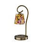 Simplee Adesso Perry Candlewarmer 14.5" Halogen Table Lamp, Antique Brass/Yellow/Pink Floral (SL1194-21)~#|#~DB382359-6A4C-4145-ACDC478599251496_sc7