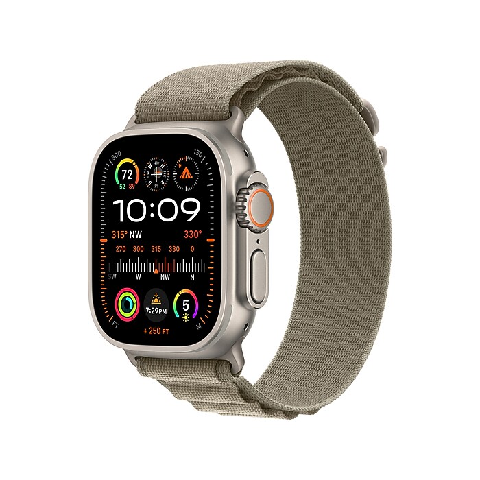 Apple Ultra 2 Smart Watch (GPS + Cellular), 49mm, Olive (MRF03LL/A
