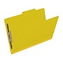Medical Arts Press Pressboard Classification Folder, 2" Expansion, Legal Size, Yellow, 25/Box (DV-T52-02-3YLW)~#|#~DB3E30F6-A68C-4848-8C22323A4EFCF9AE_sc7