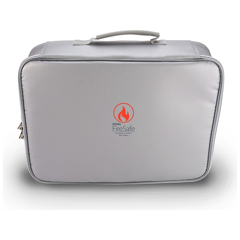 Royal Consumer FireSafe FB25 Portable Case with Combination Lock, 0.43 cu. ft. (89407P) image 1