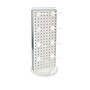 Azar Displays 20”H x 8”W Pegboard Counter Display with 16 4" Hooks, White (700508-WHT-4W16)~#|#~DB4403B3-AFF8-47FD-878B8859438F6E54_sc7