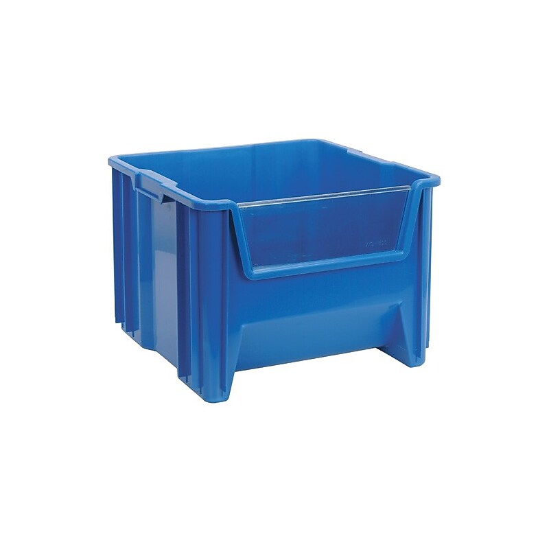 Quantum Storage Systems Ultra Stack and Hang Large Polyethylene Window, 4" x 0.25" x 15", 2/Carton (WGH800) image 1
