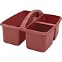 Teacher Created Resources Plastic Storage Caddy, 9" x 9.25" x 5.25", Deep Rose, 6/Bundle (TCR20954-6)~#|#~DB45CAC8-F098-44AE-987E5E945B449CF4_sc7