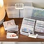 Iris Hinged Storage Bin with Photo Cases, Plastic, Clear, 2/Pack (500050)~#|#~DB4CE027-205D-4AB8-BB3460730975025D_sc7