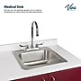 Viva Comfort 36.75'' H x 72" L Medical Cabinet with Right Sink, 6-Doors, 3-Drawers, Claret (902BASE72RSCL)~#|#~DB4FB812-392E-48AA-AE045EC63A81D15E_sc7