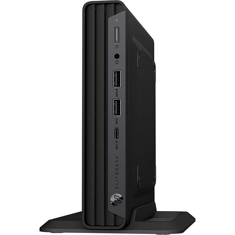 HP Elite Mini 805 G8 Desktop Computer, 5650GE, 8GB RAM, 256GB SSD, Windows 11 Pro, Mouse/Keyboard Included (A98XTUT#ABA) image 1