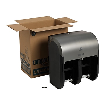 Georgia-Pacific Compact 4-Roll Quad Coreless Toilet Paper