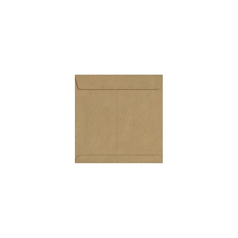 JAM Paper Self Seal Nonstandard Envelope, 8 1/2" x 8 1/2", Brown Kraft, 50/Pack (8575-GB-50) image 1